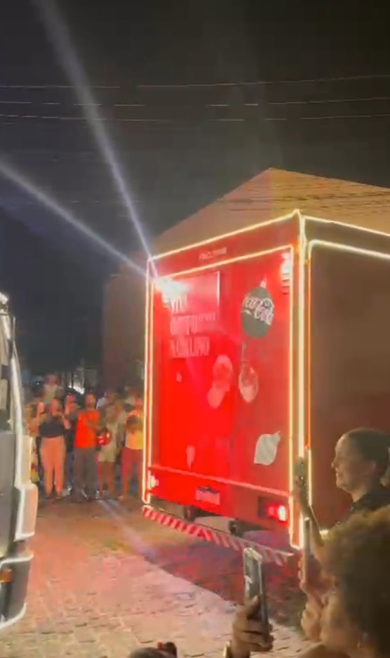 Caravana da Coca-Cola em Conceição do Coité por Reprodução 