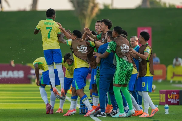 Fase de grupos - Brasil 7x0 Honduras  por Nelson Terme/CBF