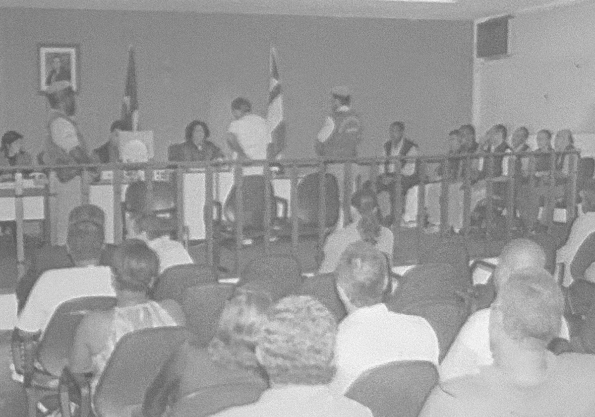 Julgamento do pedreiro Edvaldo Araújo de Souza, que foi inocentado por Almiro Lopes/Arquivo CORREIO