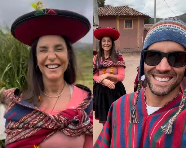 Meses antes da separação, Ivete Sangalo e Daniel Cady fizeram viagem romântica ao Peru por Reprodução/Redes Sociais 