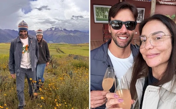 Meses antes da separação, Ivete Sangalo e Daniel Cady fizeram viagem romântica ao Peru por Reprodução/Redes Sociais 