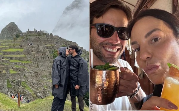 Meses antes da separação, Ivete Sangalo e Daniel Cady fizeram viagem romântica ao Peru por Reprodução/Redes Sociais 