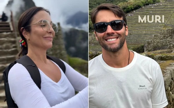 Meses antes da separação, Ivete Sangalo e Daniel Cady fizeram viagem romântica ao Peru por Reprodução/Redes Sociais 