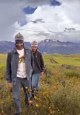 Meses antes da separação, Ivete Sangalo e Daniel Cady fizeram viagem romântica ao Peru por Reprodução/Redes Sociais 