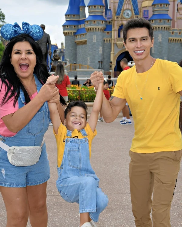 Miguel Benjamim, filho adotivo de Mara Maravilha e Gabriel, encantou fãs antes da separação do ex-casal. por Reprodução/instagram