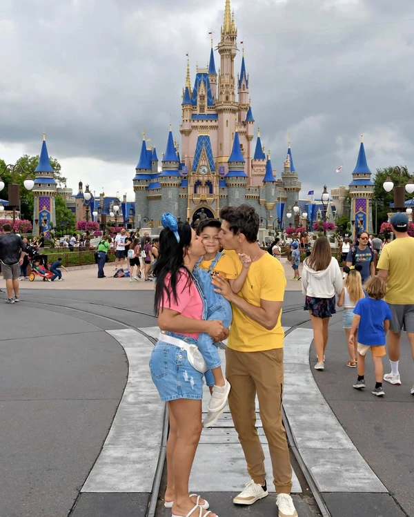 Miguel Benjamim, filho adotivo de Mara Maravilha e Gabriel, encantou fãs antes da separação do ex-casal. por Reprodução/instagram