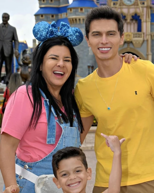 Miguel Benjamim, filho adotivo de Mara Maravilha e Gabriel, encantou fãs antes da separação do ex-casal. por Reprodução/instagram