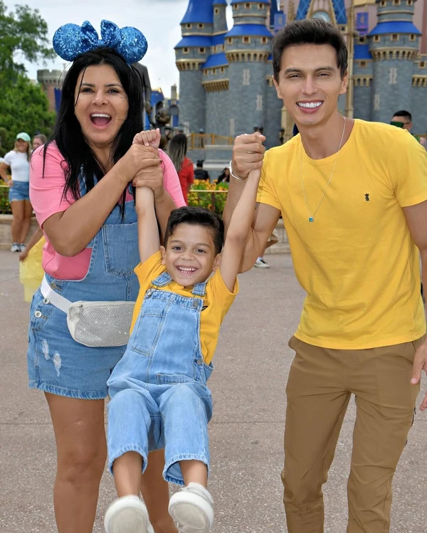 Miguel Benjamim, filho adotivo de Mara Maravilha e Gabriel, encantou fãs antes da separação do ex-casal. por Reprodução/instagram