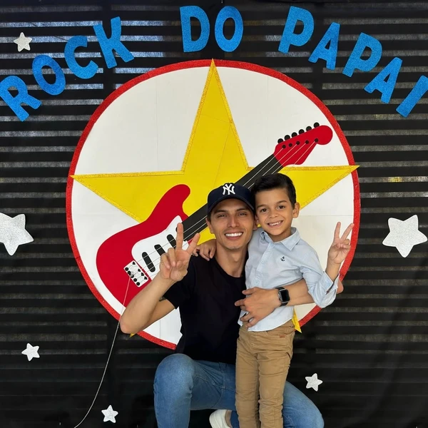 Miguel Benjamim, filho adotivo de Mara Maravilha e Gabriel, encantou fãs antes da separação do ex-casal. por Reprodução/instagram