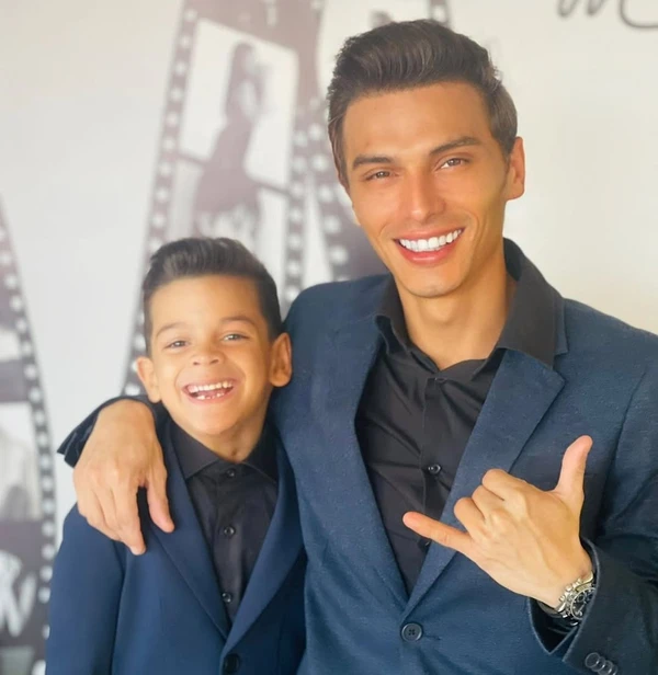 Miguel Benjamim, filho adotivo de Mara Maravilha e Gabriel, encantou fãs antes da separação do ex-casal. por Reprodução/instagram