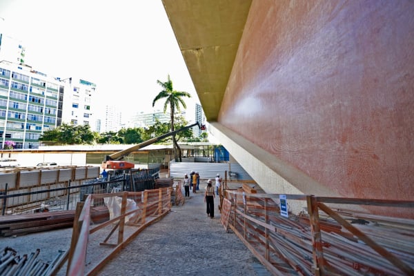Obras do Teatro Castro Alves por Divulgação