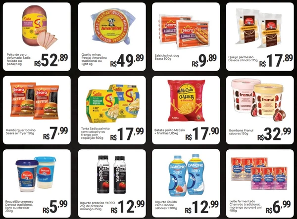 Ofertas do HiperIdeal são válidas até a próxima segunda (1º) por Reprodução