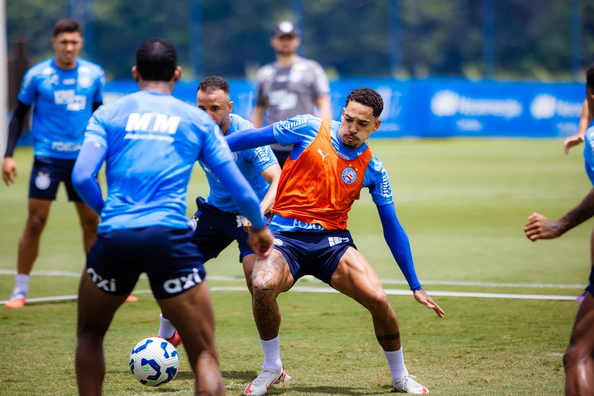 Último treino do Bahia antes de encarar o Juventude  por Letíca Martins/EC Bahia