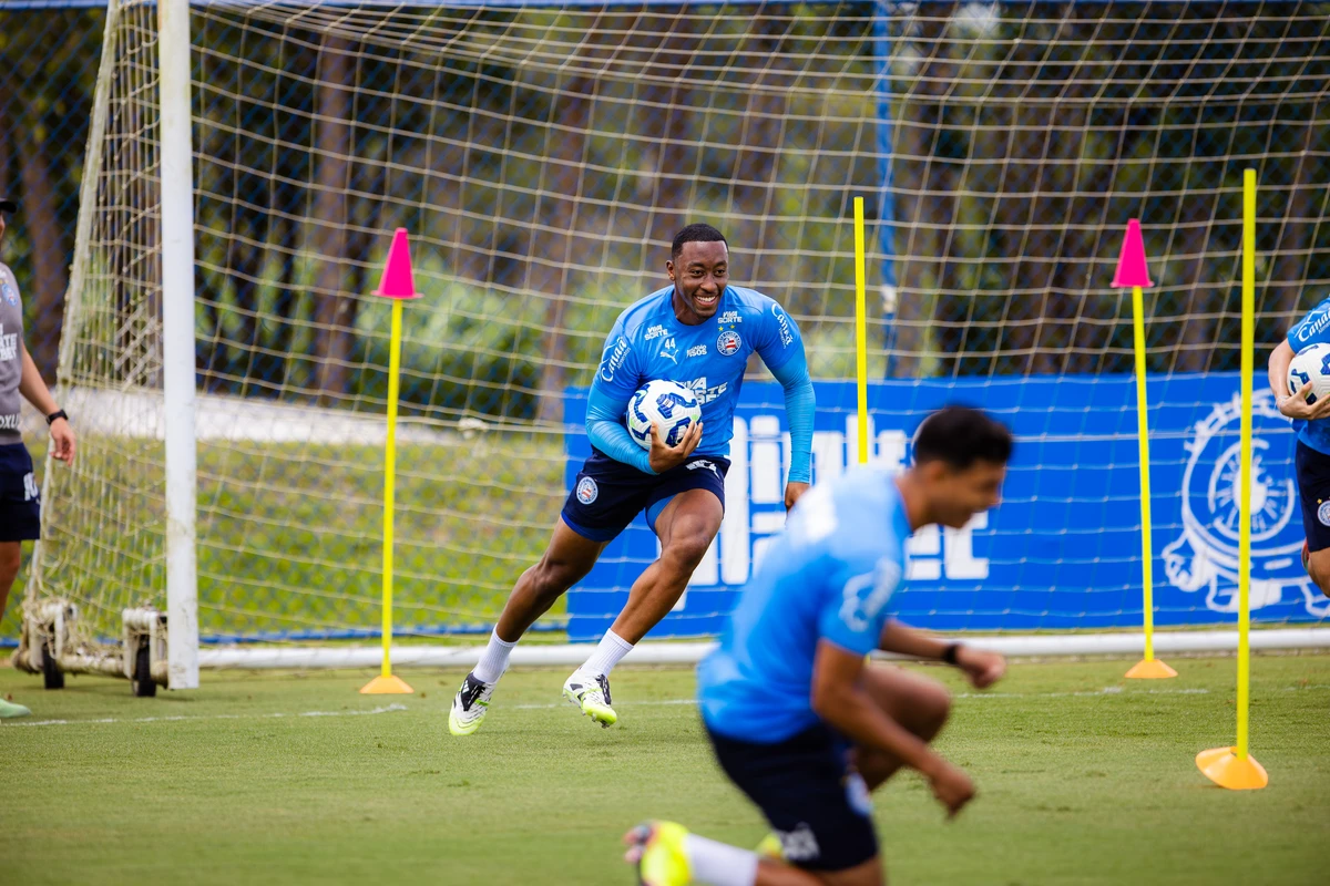 Último treino do Bahia antes de encarar o Juventude  por Letíca Martins/EC Bahia
