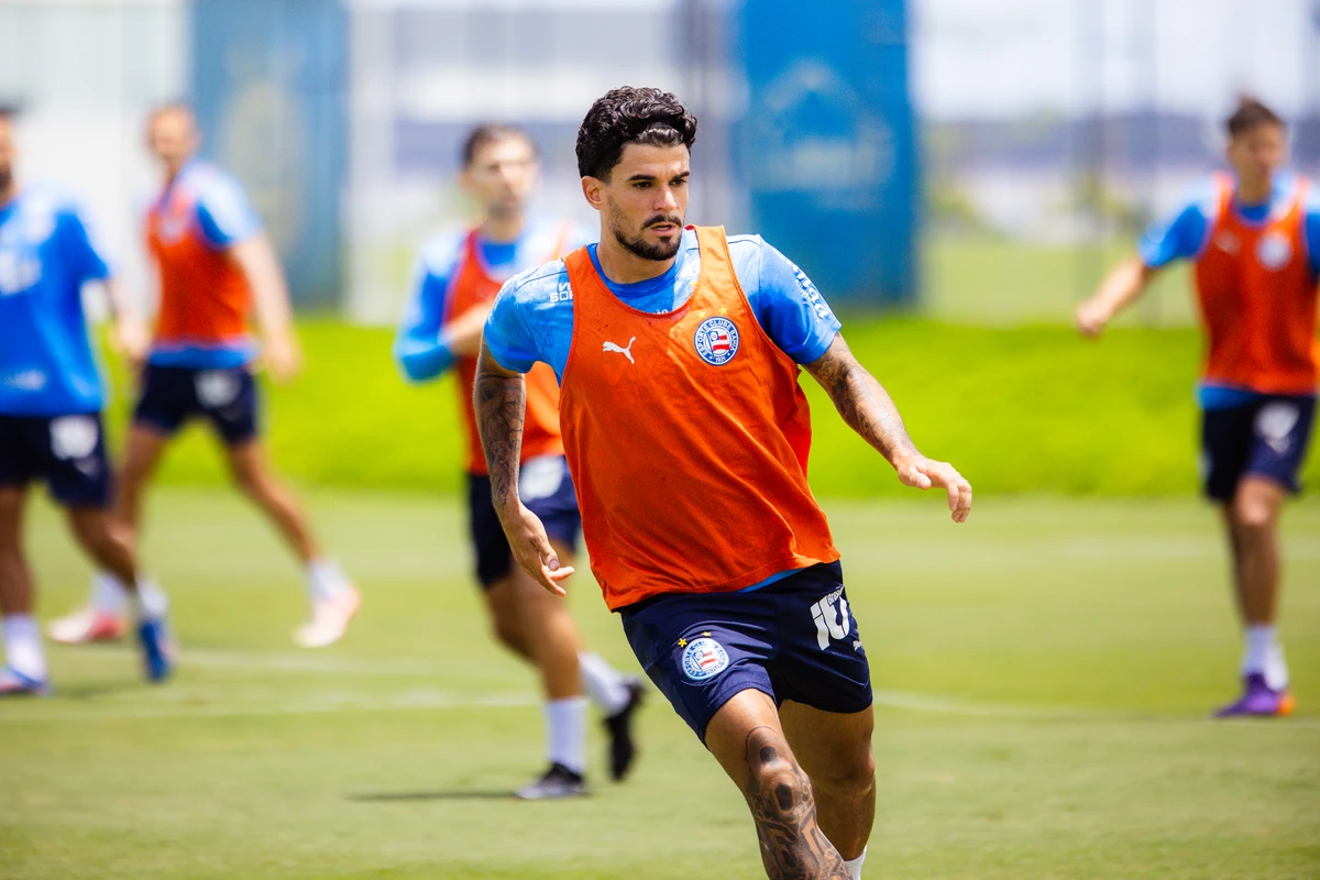 Último treino do Bahia antes de encarar o Juventude  por Letíca Martins/EC Bahia