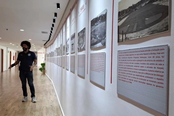 Veja imagens do tour pela Arena Fonte Nova e pelo museu do Bahia por Alan Pinheiro/CORREIO