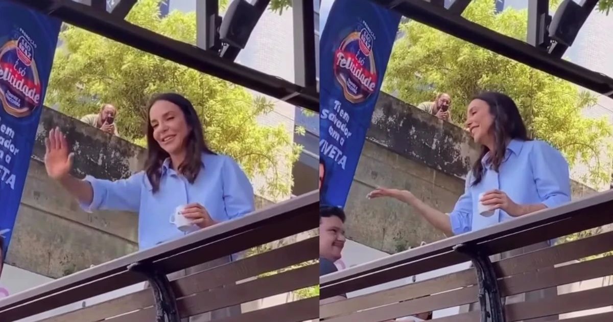 Imagem - Ivete faz primeira aparição após término com Daniel Cady, é ovacionada por fãs e recebe presente