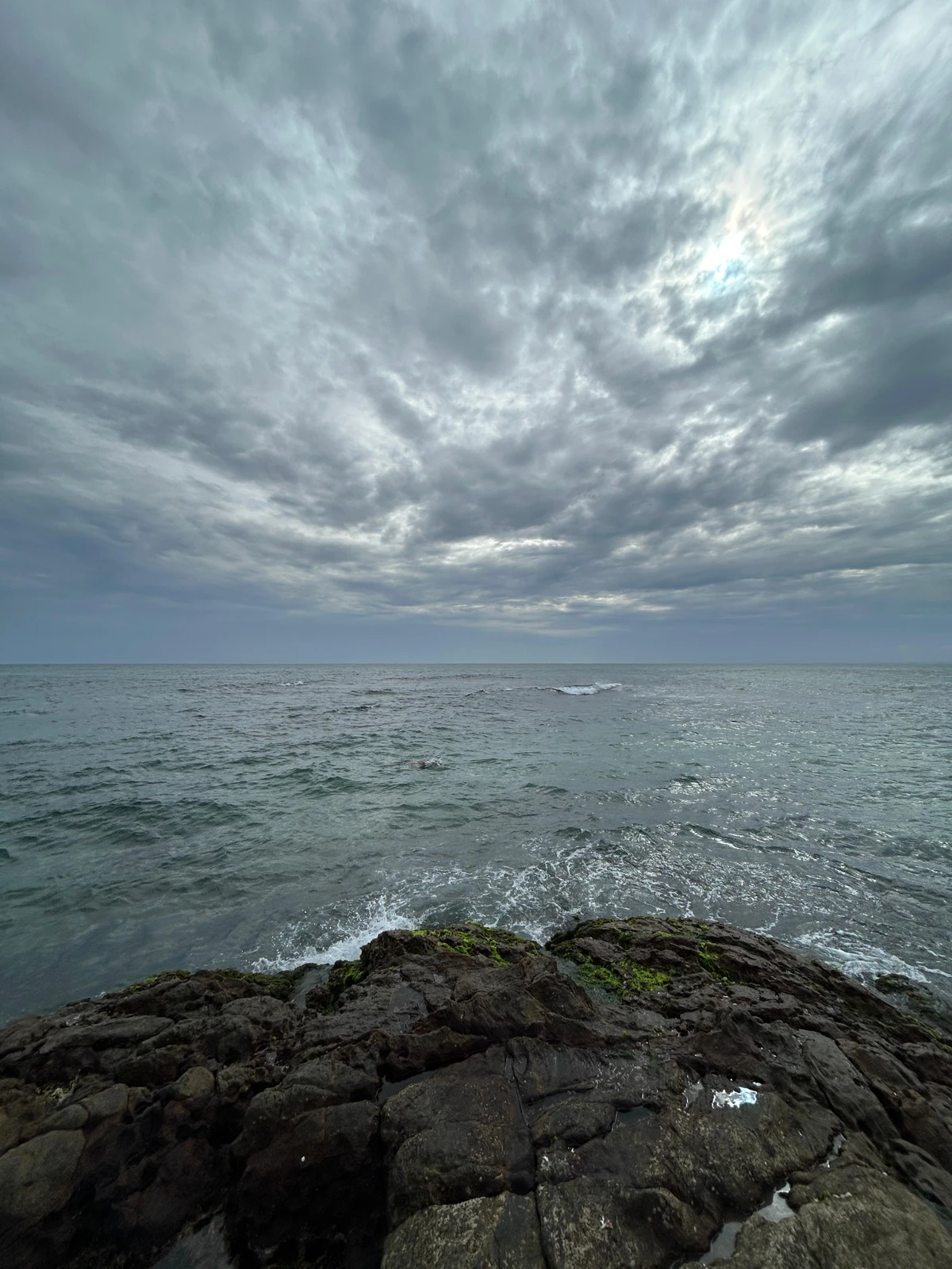 Alberto Magno de Freitas  se diverte com os achados no mar do Rio Vermelho por Gabriel Coimbra/Divulgação