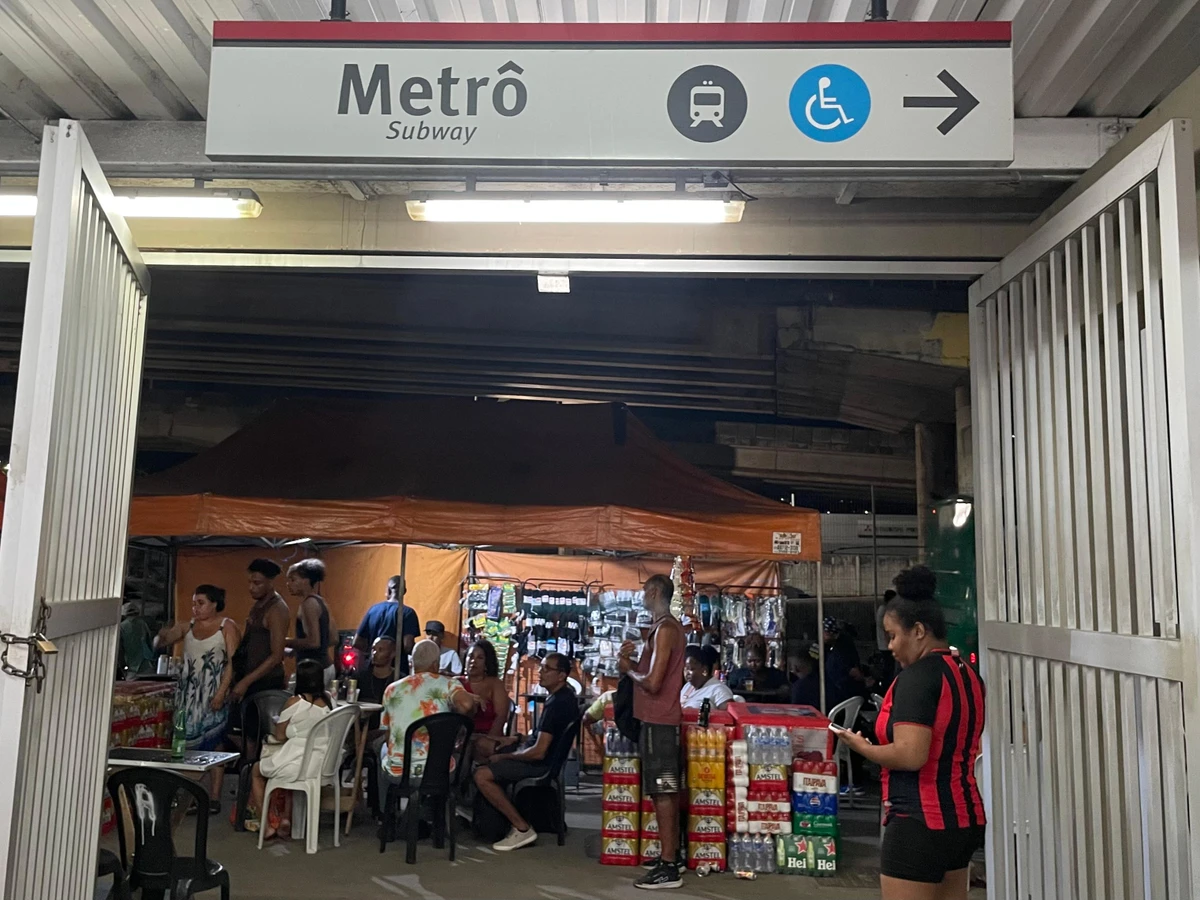 Estação Acesso Norte por Elaine Sanoli/CORREIO*