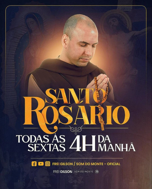 Frei Gilson por Reprodução/Instagram