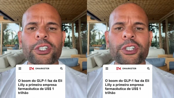 Gabriel Almeida via stories do Instagram