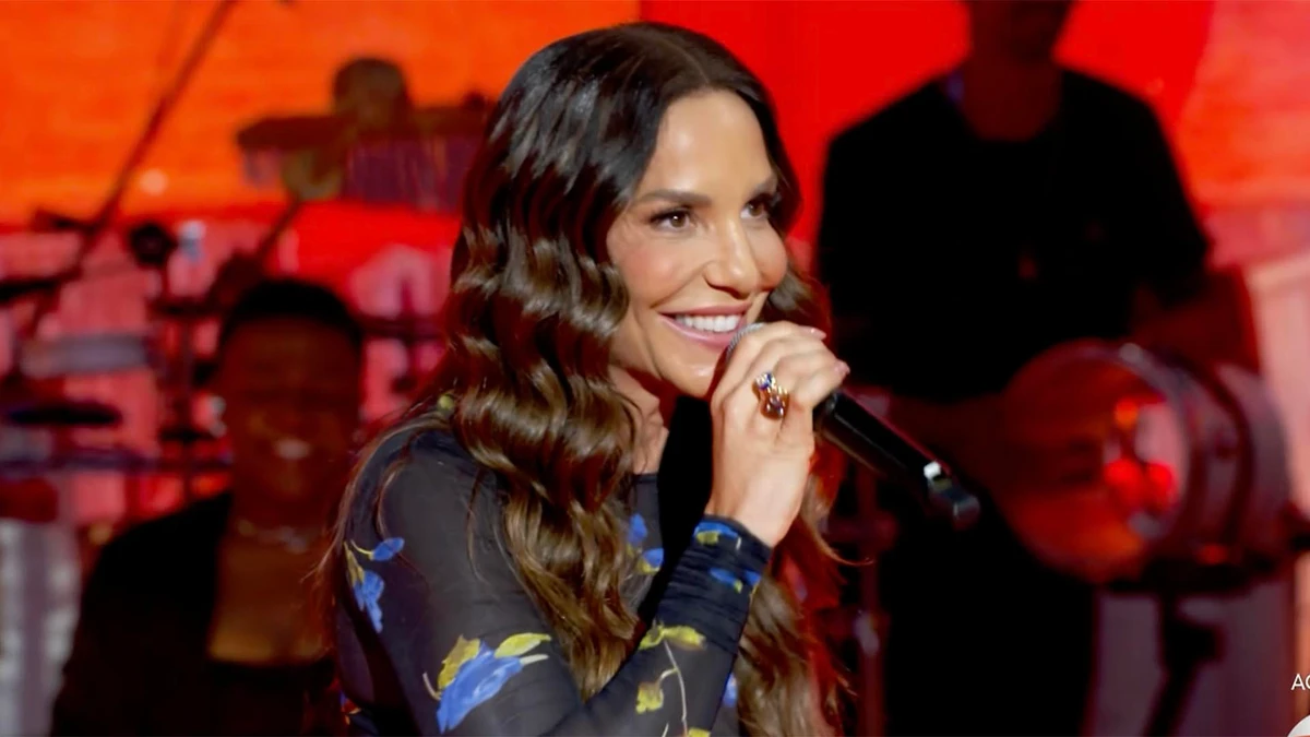 Ivete Sangalo foi convidada do Domingão com Huck no último dia 16