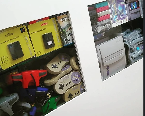 Loja de games retrô, Rene Games, no Relógio de São Pedro por Divulgação