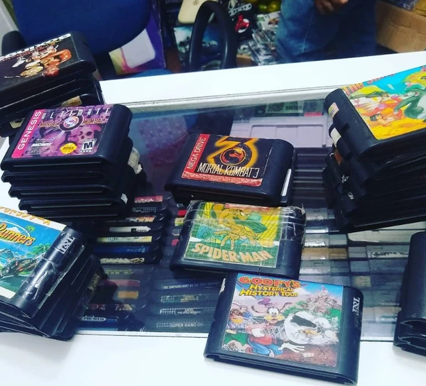 Loja de games retrô, Rene Games, no Relógio de São Pedro por Divulgação