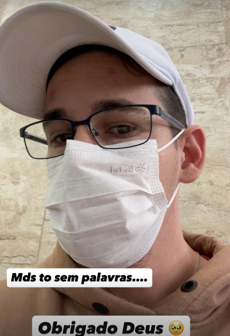 Lucas Borbas posta sobre Isabel Veloso por Reprodução/Instagram