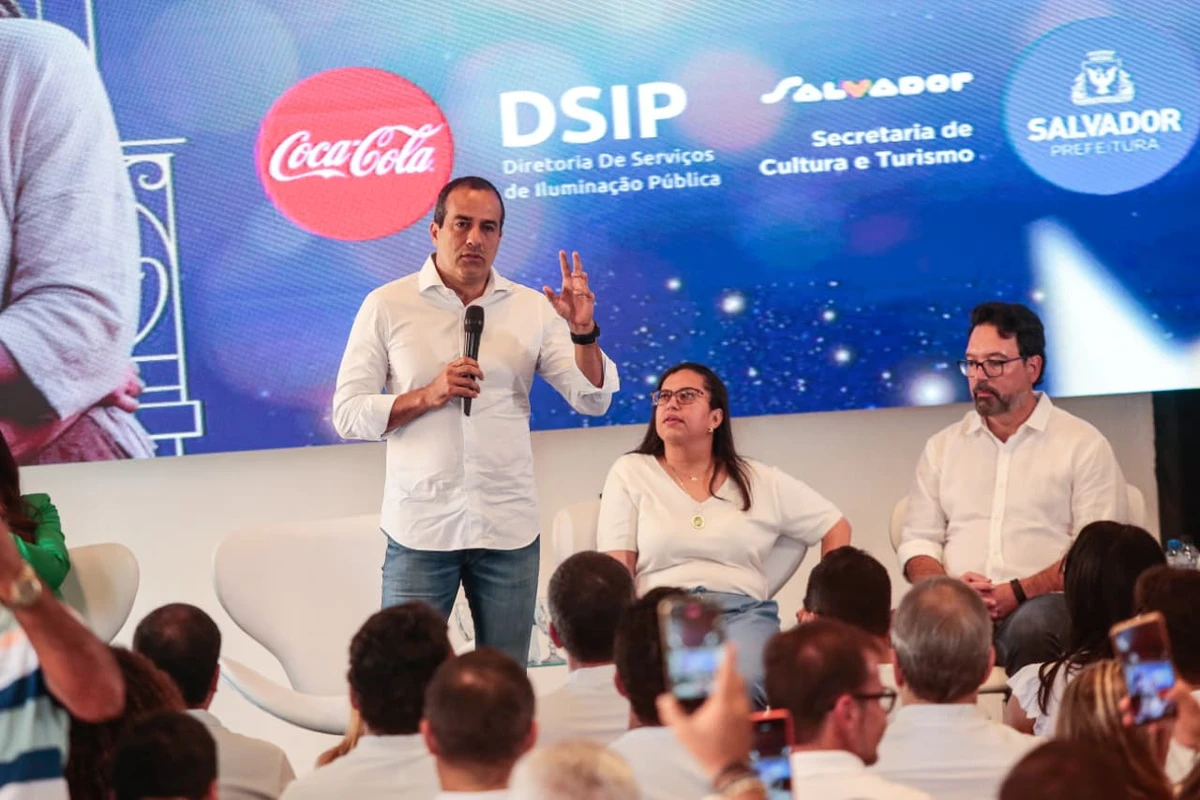 Prefeito participou de evento de divulgação da programação de Natal de Salvador
