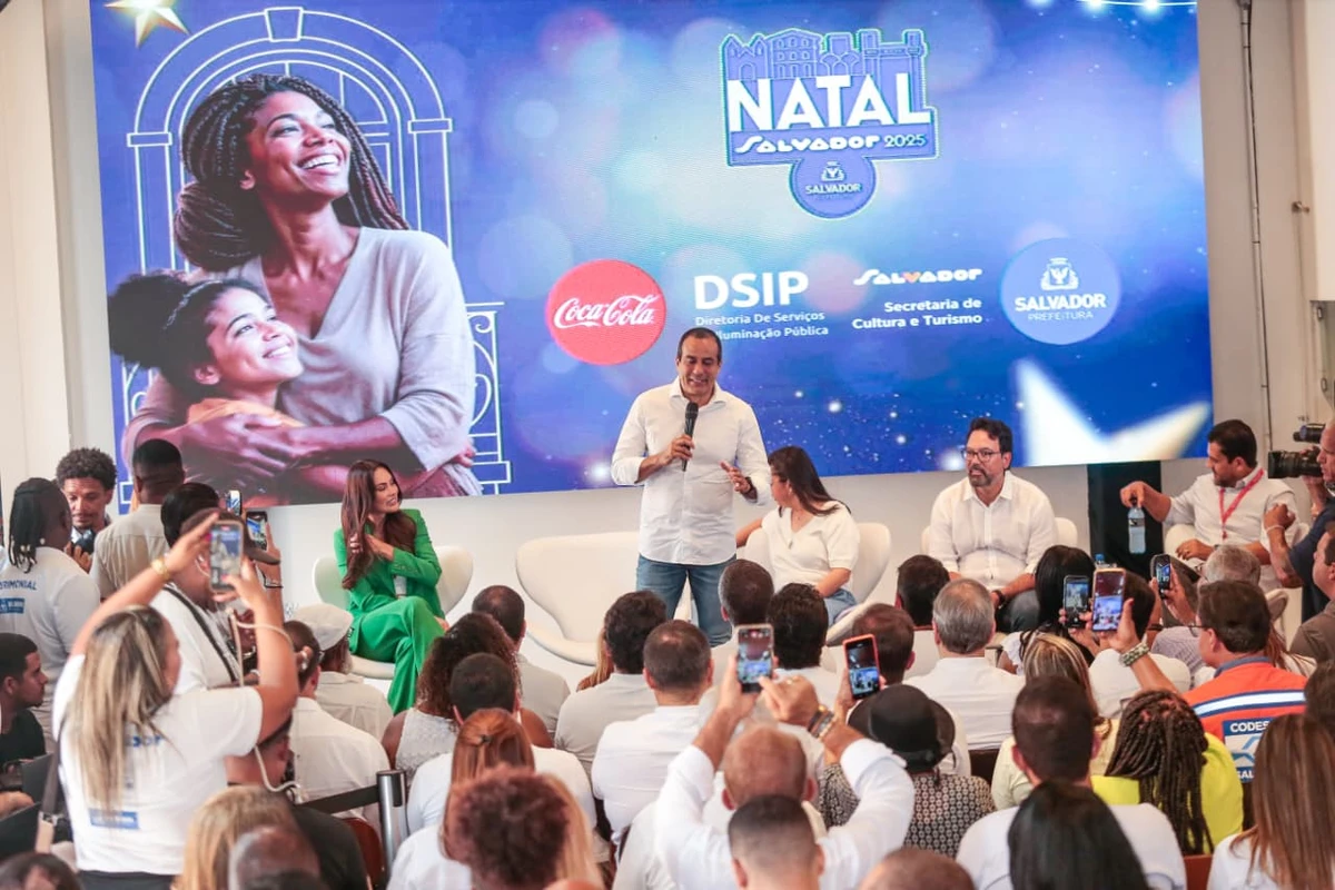 Prefeitura divulgou detalhes do Natal Salvador 2025