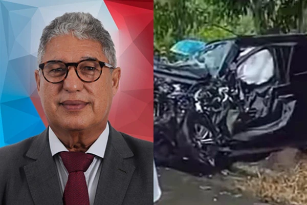 Rosemberg se envolveu em acidente na Bahia