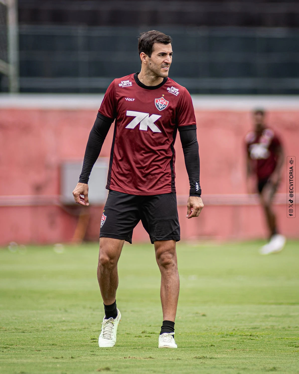 Último treino do Vitória antes de encarar o Mirassol por Victor Ferreira/EC Vitória