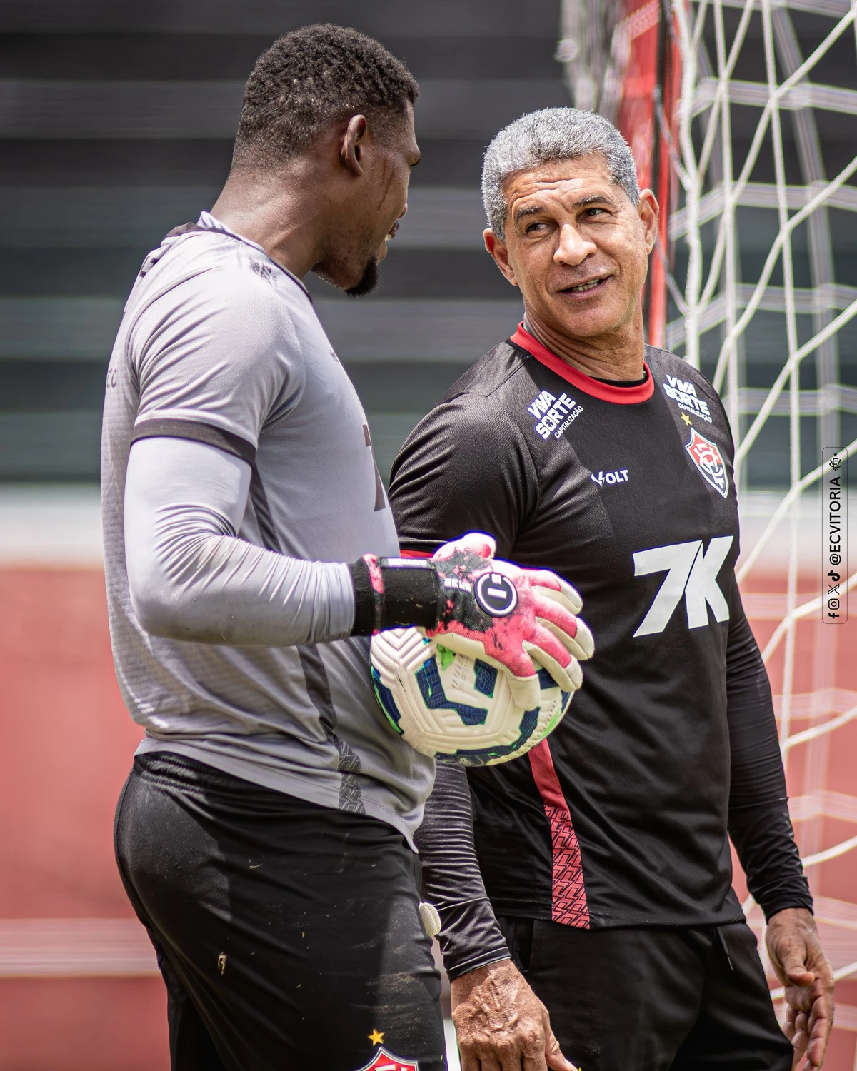 Último treino do Vitória antes de encarar o Mirassol por Victor Ferreira/EC Vitória