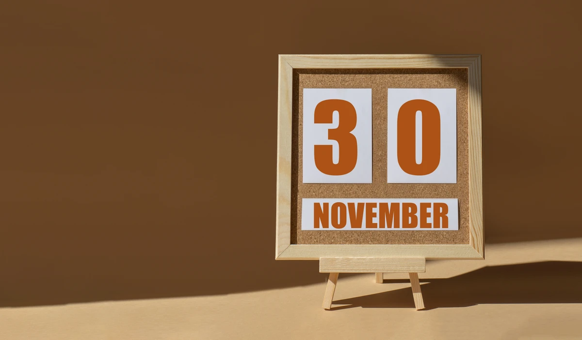 30 de novembro