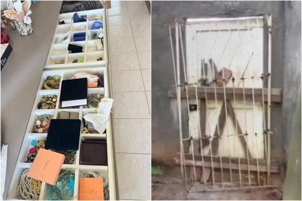 Gavetas foram reviradas depois de casa ser invadida