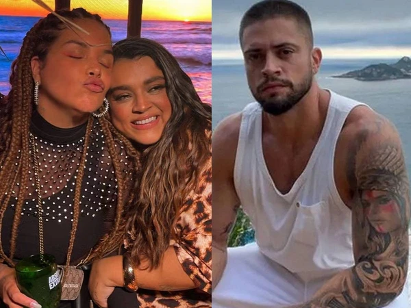 Jude com Preta Gil e Rodrigo Godoy