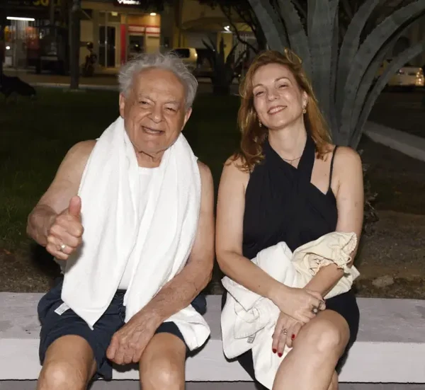 Othon Bastos e Marta Paret  por Cristina Granato/Divulgação