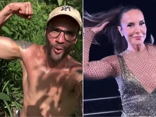 Imagem - Daniel, ex de Ivete, mostra músculos sem camiseta ao reaparecer pela 1ª vez depois de anunciar separação