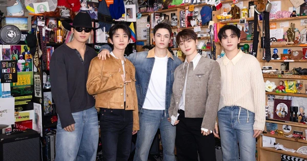 Stray Kids no Tiny Desk por Reprodução