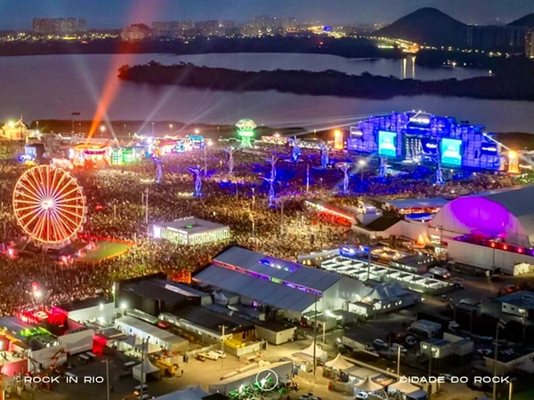 Rock in Rio por Reprodução