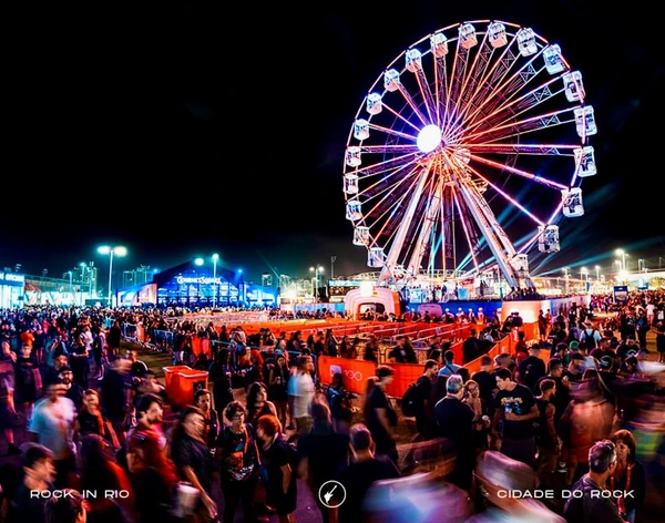 Rock in Rio por Reprodução