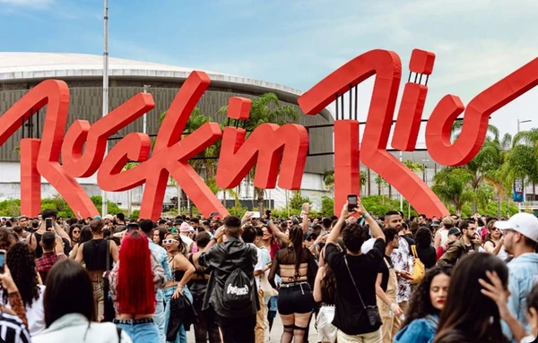 Rock in Rio por Reprodução