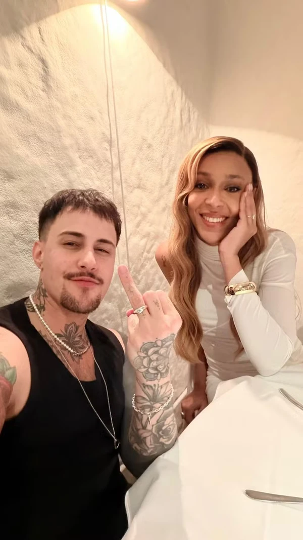 Daniel Zezza, fotógrafo, homem trans, que ficou noivo da deputada federal Erika Hilton por Reprodução/Instagram