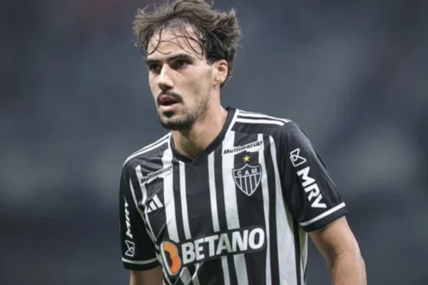1 - Igor Gomes (Atlético-MG): 2,9% dos jogos possíveis por Pedro Souza/Atlético-MG