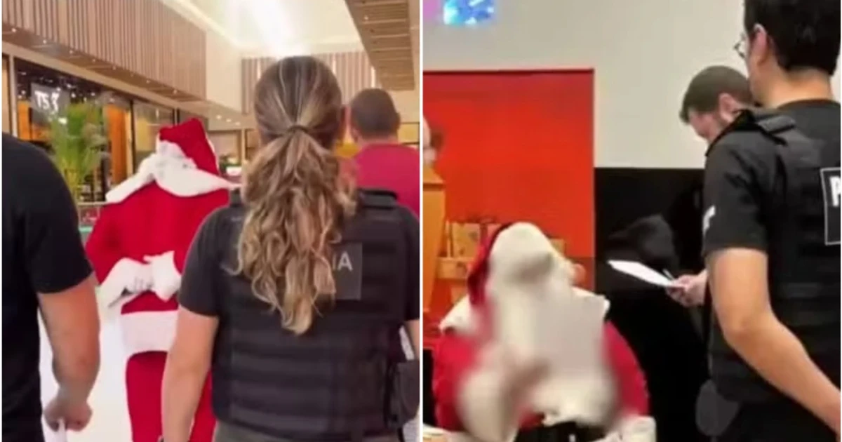 Imagem - Papai Noel é preso por estupro enquanto trabalhava em shopping
