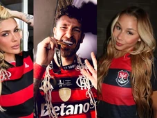 Imagem - Após beijão de Léo Pereira e Karoline Lima, Flavia Saraiva posta vídeo de treino: 'Me tira da minha mente'