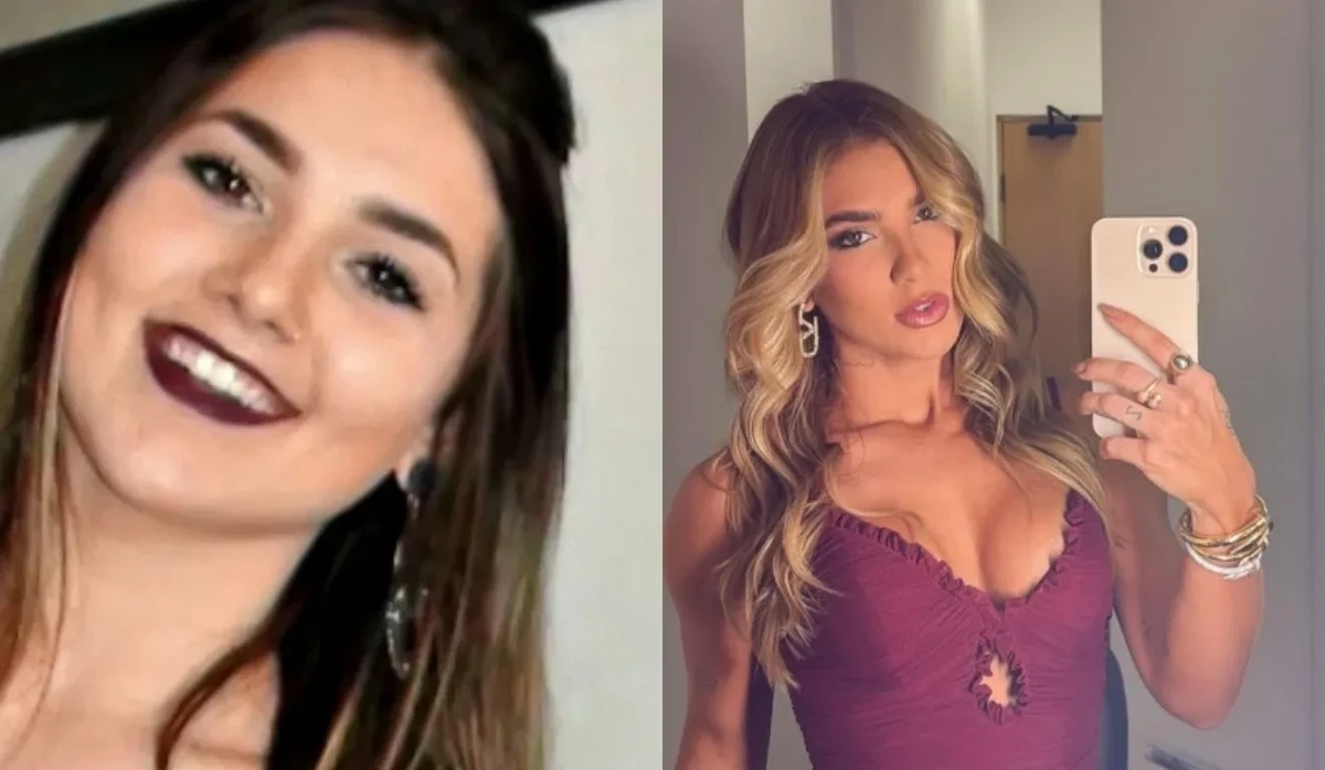 Antes e depois de Virginia Fonseca por Reprodução