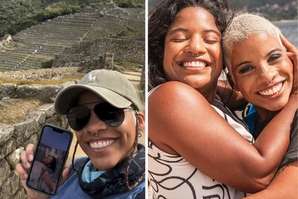 Mariana Marins fez homenagem para irmão Juliana Marins em viagem 