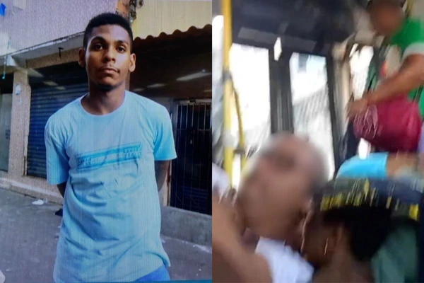Passageiros de ônibus ficaram desesperados com os tiros